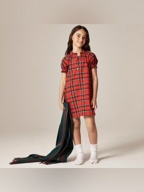 Crewcuts Plaid Flannel Nightgown Size XL